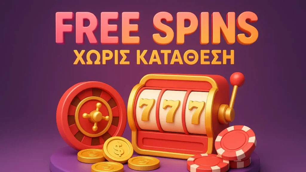 free spins χωρις καταθεση
