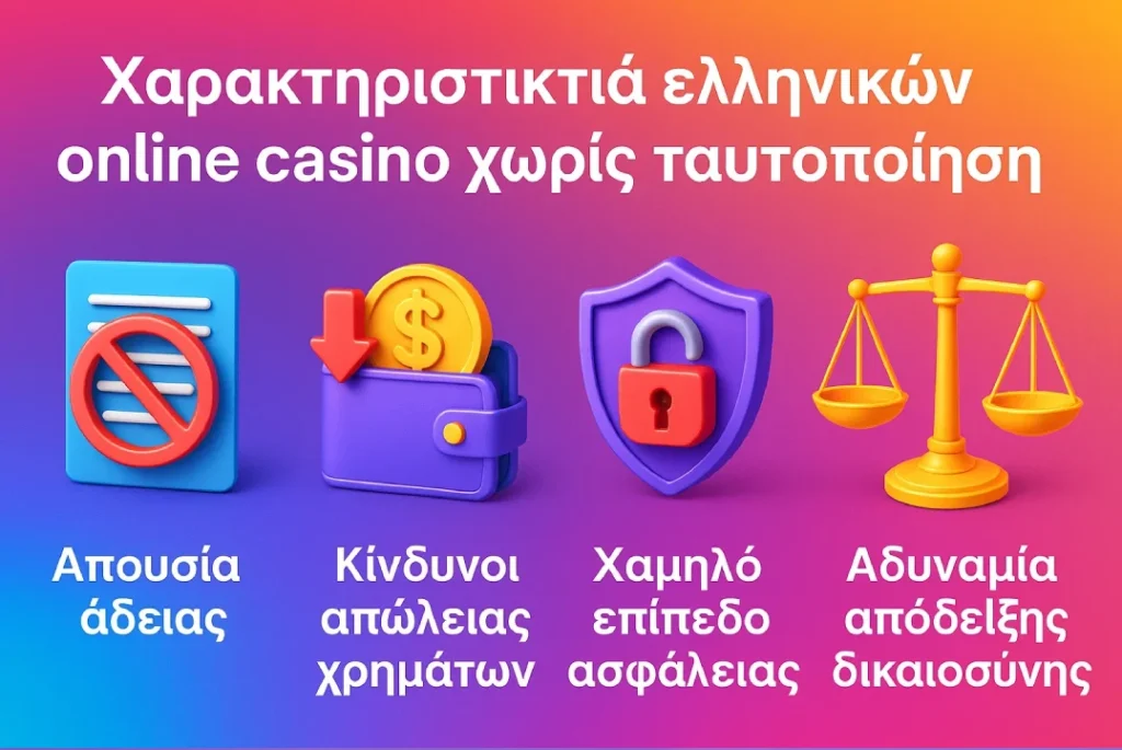 online καζινο χωρις ταυτοποιηση