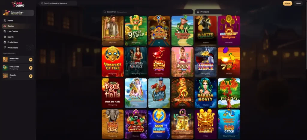 madcasino game